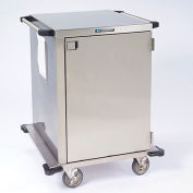 Lakeside® 6940 Single Door Stainless Steel Case Cart, 30"L x 29"W x 39"H