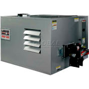 Lanair® Ductable Waste Oil Heater, MXD-300C, 300000 BTU With 215 Gallon Tank, Roof Chimney Kit