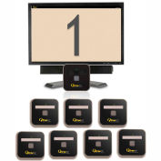 QtracCF® Plug and Play, 32" LCD Beige & Gray Display, 8 Remotes
