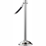 Tensator Post Rope Safety Crowd Control Queue Stanchion Traditional Classic, Satin Chrome