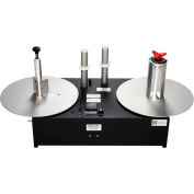 Labelmate USA Reel To Reel Rewinder for Rolls Up To 6" Width & 13" Dia. & 3" Core, 100-240-24V