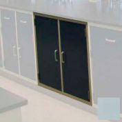 Lab Base Cabinet 35"W x 22-1/2"D x 35-3/4"H, 2 Cupboard Doors W/1 Shelf, Model Gray