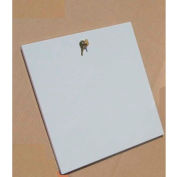 Fenco Steel Locking Lid P-42 For P-40 Or P-41 - 14-7/8"W x 14-1/8"D x 7/16"H Champagne