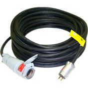 Lind Equipment LE12-50XP 50' 12/3 SOOW Cable With Explosion-Proof Plug And Connector