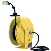 Lind Equipment LE9050143S1 50Ft 14/3 SJOW Cable Cord Reel W/ 15A Single Outlet