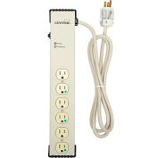 Leviton 5300-HTS Surge Protected 6-Outlet-HG Tamper-Resistant Strip, 120V 15A