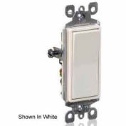 Leviton 5601-2GY 15A, 120/277V, Decora Rocker Single Pole AC Quiet Switch, Gray - Pkg Qty 10