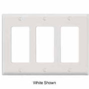 Leviton 80411-N 3-Gang Decora/GFCI Device Decora, Standard, Thermoset, Brown