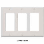 Leviton 80411-T 3-Gang Decora/GFCI Device Decora, Standard, Light Almond