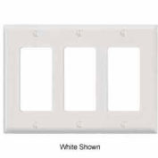 Leviton 80411 3-Gang Decora/GFCI Device Decora, Standard, Thermoset, Brown