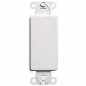 Leviton 80414-2W QuickPort Decora Multimedia Blank Insert - Pkg Qty 5