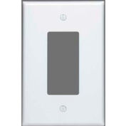 Leviton 88601 1-Gang Decora Gucci, Oversized, Thermoset, Device Mount, White - Pkg Qty 25