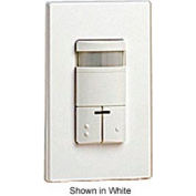 Leviton ODS0D-TDI Dual-Relay, Decora Passive Infrared Wall Switch Occupancy Sensor, Ivory