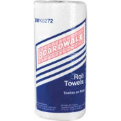 2-Ply Perforated Paper Towel Rolls 9" x 11", White 85 Sheets/Roll 30 Rolls/Case - BWK6272