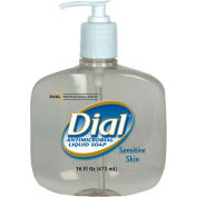 Dial Antimicrobial Soap For Sensitive Skin, 16 Oz. Pump 12/Case - DPR80784