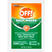 OFF® Deep Woods Insect Repellent Towels, 25% DEET, 12 Towels/Box, 12 Boxes - 611072