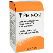 Provon Antimicrobial Lotion Soap W/ Chloroxylenol Floral Balsam, 1000mL Pouch 8/Case - GOJ211808