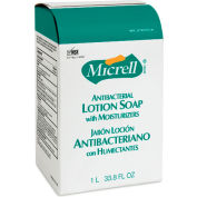 Micrell NXT Antibacterial Lotion Soap Refill Balsam Scent, 1000mL Pouch 8/Case - GOJ215708CT