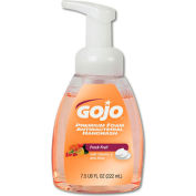 Gojo® Premium Foam Antibacterial Handwash Soap Fresh Fruit, 7.5 Oz. Pump 6/Case - GOJ571006CT