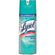 Professional LYSOL® Disinfectant, Crystal Waters, 12.5 oz. Aerosol Spray, 12 Cans/Case - 84044