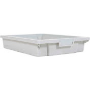 Luxor 3"H Tote MBS-BIN-8S for Luxor Mobile Bin Carts - 16-3/4"L x 12-1/4"W x 3"H