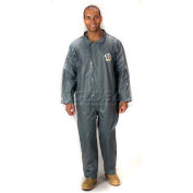 Pyrolon Coverall, Collar, Open Wrists and Ankles, 3XL, 6/Case, Lakeland, 51100-3X
