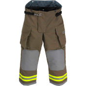 Lakeland BA3307K OSX B1™ Battalion Fire Protective Turnout Gear Pants 44"-30", Khaki