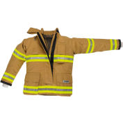 Lakeland BA3207G OSX B2™ Battalion Fire Protective Pleated Turnout Gear Coat 42", Gold