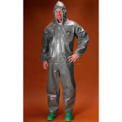 ChemMax3 Coverall, Hood, Elastic Face, Wrists & Ankles, 2XL, 6/Case, Lakeland, C3T132-2X