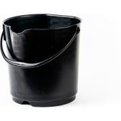 LPD Trade ESD Conductive 4 Gallon Bucket with Handle, Black - C80101