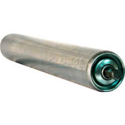 Ashland 1.9" Dia. Galvanized Steel Replacement Roller - 36" BF - 7/16" Hex Spring Retained Shaft