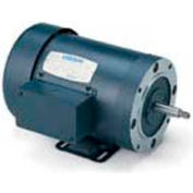 Leeson Motors 3-Phase Pump Motor 1/2HP, 3450RPM, 48, DP, 208-230/460V, 60HZ, 40C, 1, 25SF, Rigid C