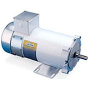 Leeson Motors Washdown DC Motor-1HP, 180V, 1750RPM, TEFC, Rigid C, S56C Frame