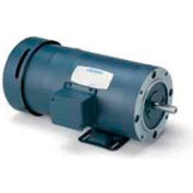 Leeson Motors 3-Phase Brake Motor 1/2HP, 1725RPM, 56, TENV, 208-230/460V, 60HZ, 40C, 1.15SF