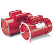Leeson Motors Single Phase Farm Ag Motor 1HP, 1425RPM, TEFC, 1/20HZ, Manual, Round, Feed-Auger