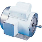 Leeson Motors Motor Washdown Motor-2HP, 115/208-230V, 3450RPM, TEFC, RIGID C, 1.0 SF, 73 Eff.