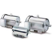 Leeson Motors 3-Phase Washguard Duty Motor 75/.5HP, 1140/940RPM, 56H, TENV, 208 230/460V, 60/50HZ