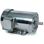 Leeson Motors 3-Phase Washguard Duty Motor 1/.75HP, 3450/2850RPM, 56H, TEFC, 208 230/460V, 60/50HZ