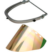 Paulson Aluminum Cap Bracket & Gold/Green Face Shield, CB10- PA + IM22- GHC6FM