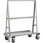 Little Giant® "A" Frame Sheet & Panel Truck with Floor Lock AF-2448-2R-FL, 48x24, 2000 Lb.