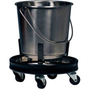 Graham-Field 3267 Stainless Steel Kick Bucket and Stand Set, 12.5 Quart Capacity