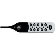 LockeyUSA ADA Compliant Electronic Keypad Cabinet & Locker Lock EC782WR - Horiz. Right Keypad, White