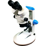 LW Scientific Z4M-BZM7-7LL1 Z4 Zoom LED Binocular Stereomicroscope W/Light Stand, 7x - 45x