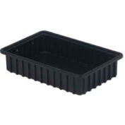 LEWISBins ESD-Safe Divider Box DC2035xL - 16-1/2"L x 10-29/32"W x 3-1/2"H - Pkg Qty 8