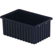 LEWISBins ESD-Safe Divider Box DC2070xL - 16-1/2"L x 10-29/32"W x 7"H - Pkg Qty 6