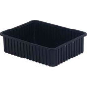 LEWISBins ESD-Safe Divider Box DC3060xL - 22-13/32"L x 17-13/32"W x 6"H - Pkg Qty 4