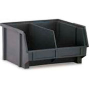 LEWISBins ESD-Safe Hanging & Stacking Part Bin PB30x-XL - w/Divider, 5-13/16x9-1/2x5 - Pkg Qty 12