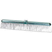 Milwaukee Dustless 18"W Push Broom Head with White Polypropylene Bristles and Steel Frame - Pkg Qty 12