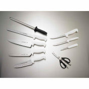 Mundial W56-984 - Chef's Set, 10 Piece, High Carbon Steel, w/Storage Bag