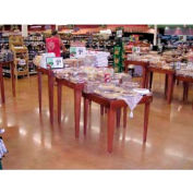 Set 3 Nesting Tables W/ Wood Tops, Wood, Opticlear Lacquer, Select Cherry - Pkg Qty 3